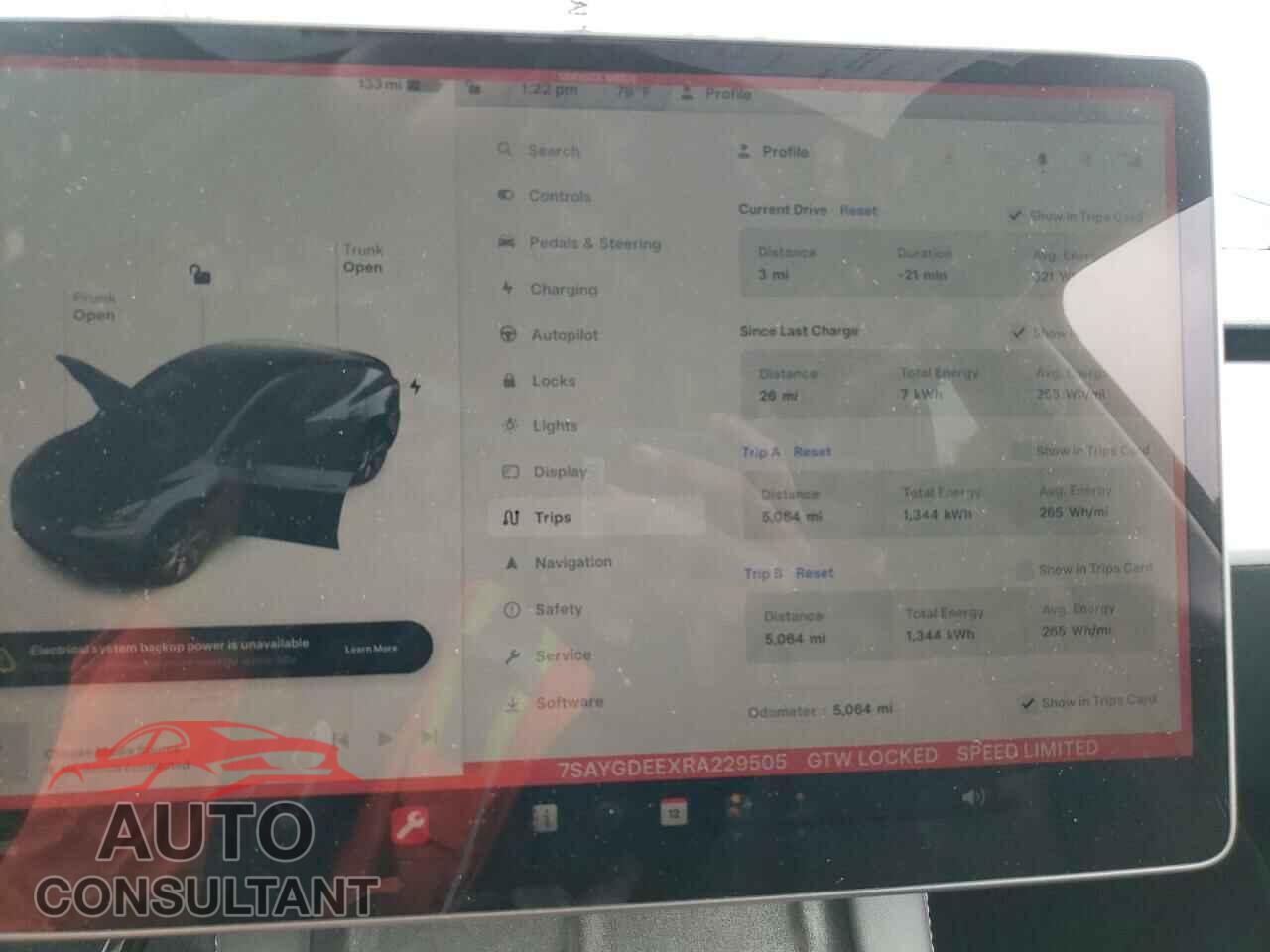 TESLA MODEL Y 2024 - 7SAYGDEEXRA229505