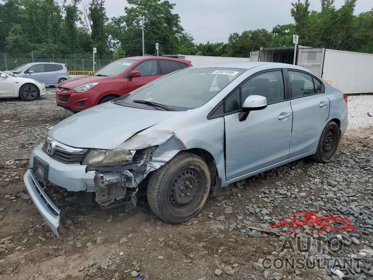 HONDA CIVIC 2012 - 2HGFB2F53CH518690