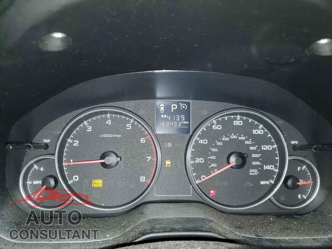 SUBARU OUTBACK 2013 - 4S4BRBCC0D3323206