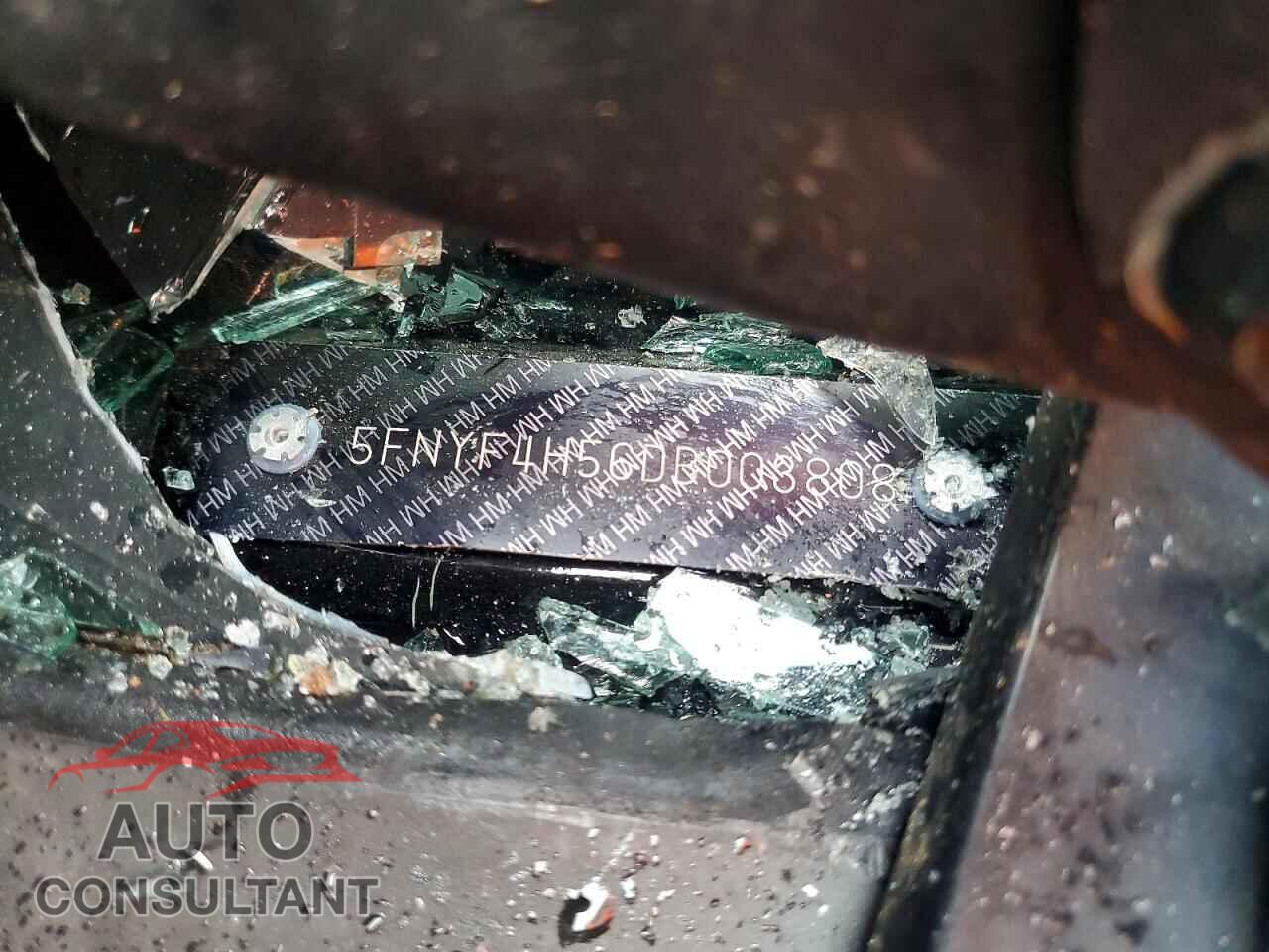 HONDA PILOT 2013 - 5FNYF4H56DB003808