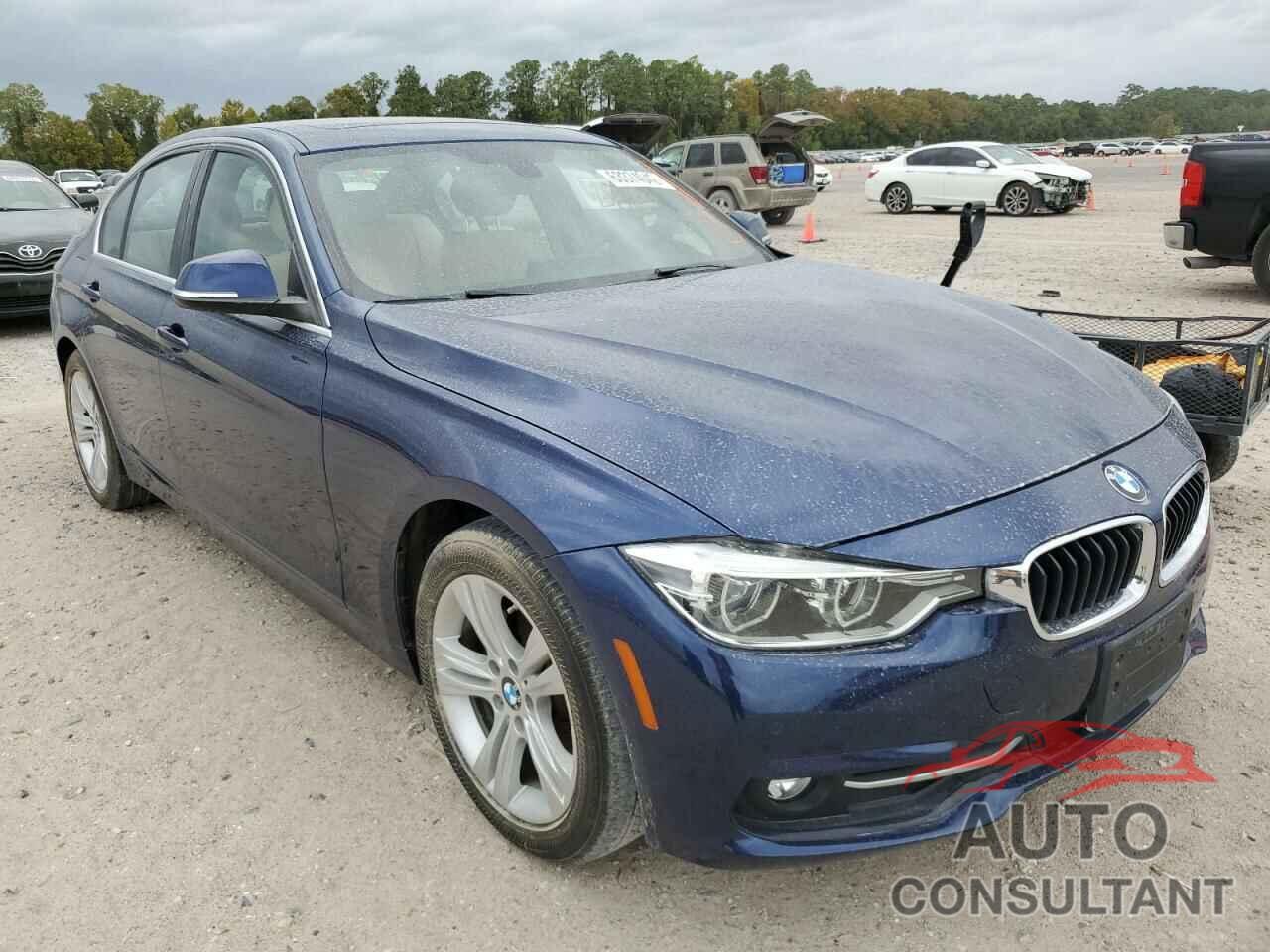BMW 3 SERIES 2017 - WBA8B9G54HNU48580