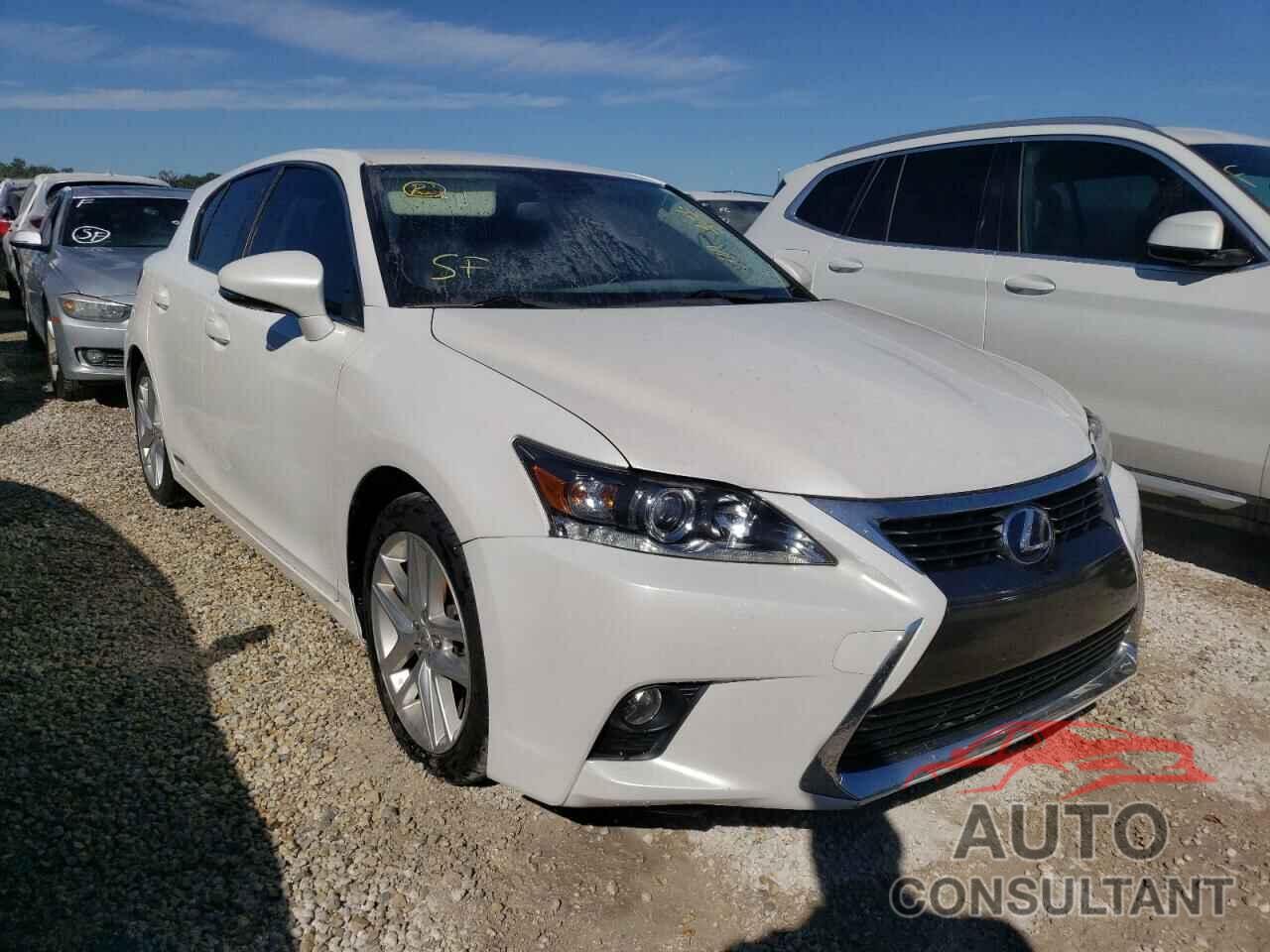 LEXUS CT 200 2016 - JTHKD5BH2G2273595