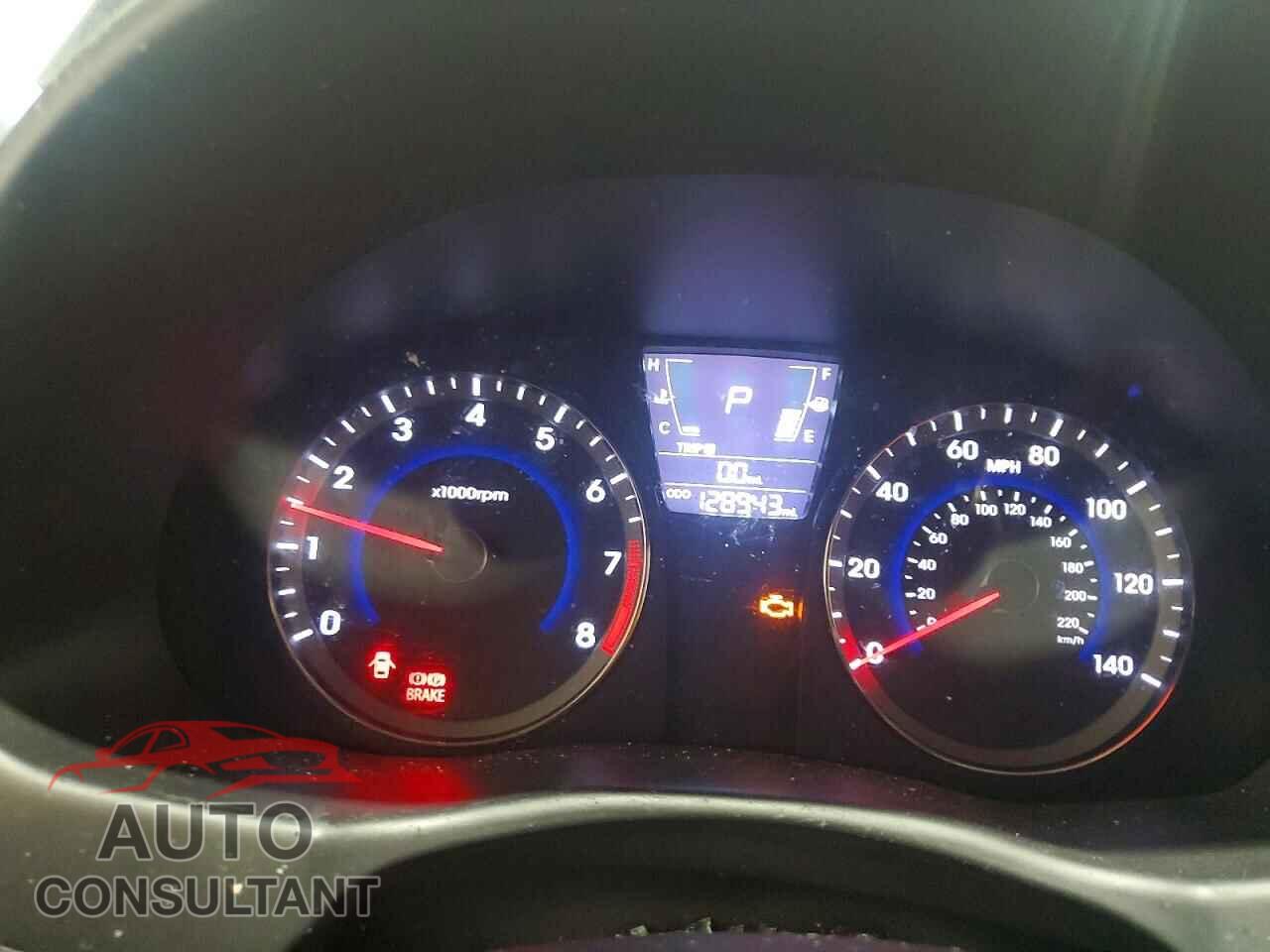 HYUNDAI ACCENT 2012 - KMHCU5AE4CU025243