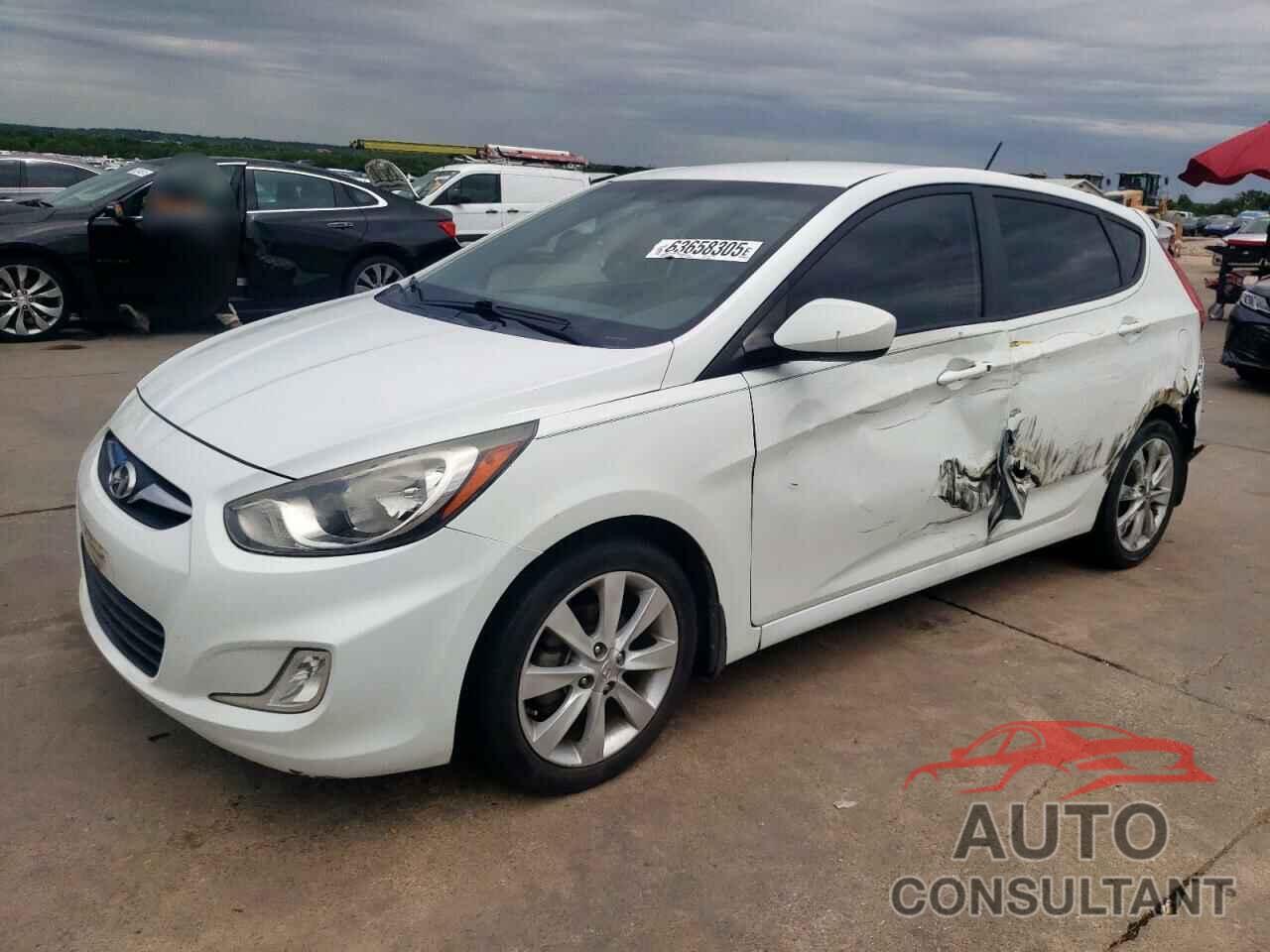 HYUNDAI ACCENT 2012 - KMHCU5AE2CU038248