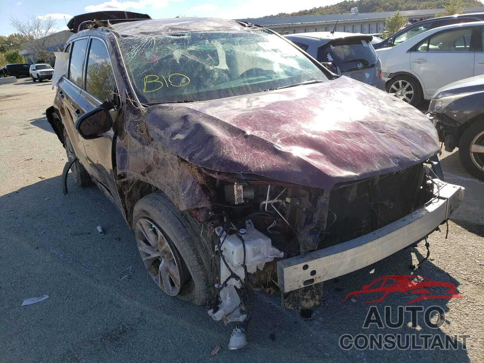 TOYOTA HIGHLANDER 2016 - 5TDZKRFH7GS171502