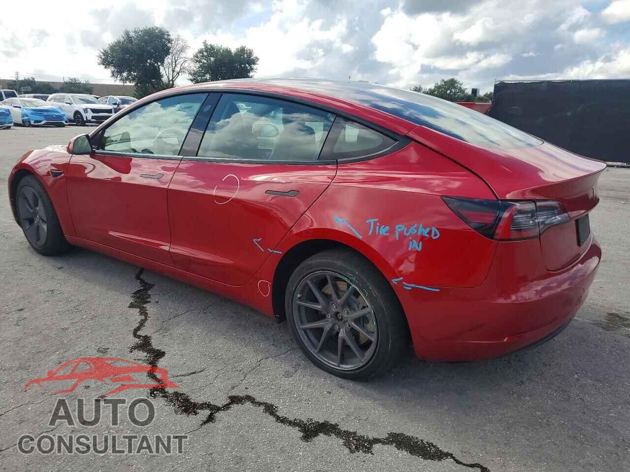 TESLA MODEL 3 2022 - 5YJ3E1EAXNF184796