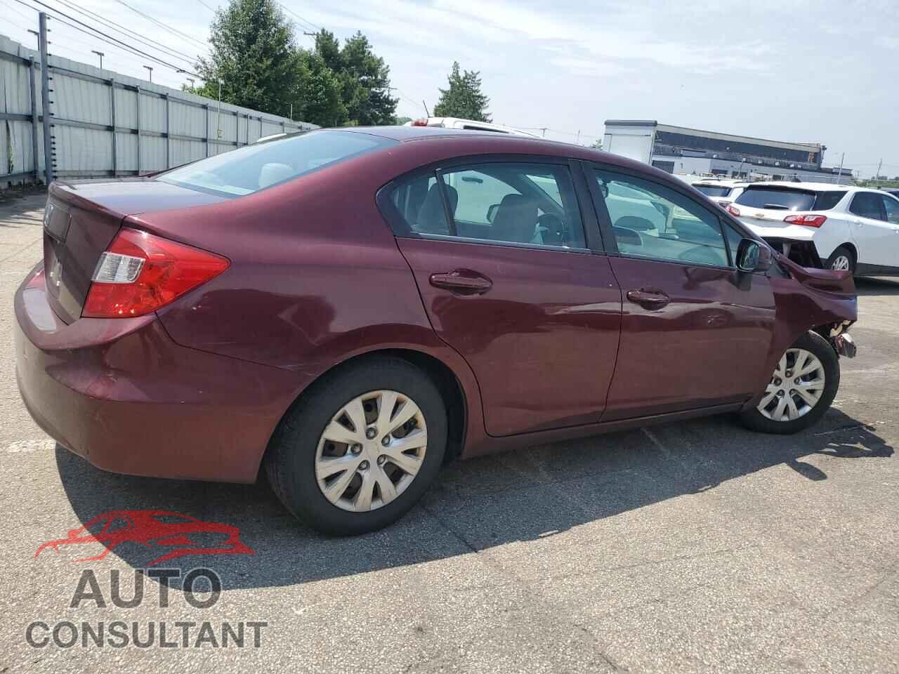 HONDA CIVIC 2012 - 19XFB2F5XCE075772