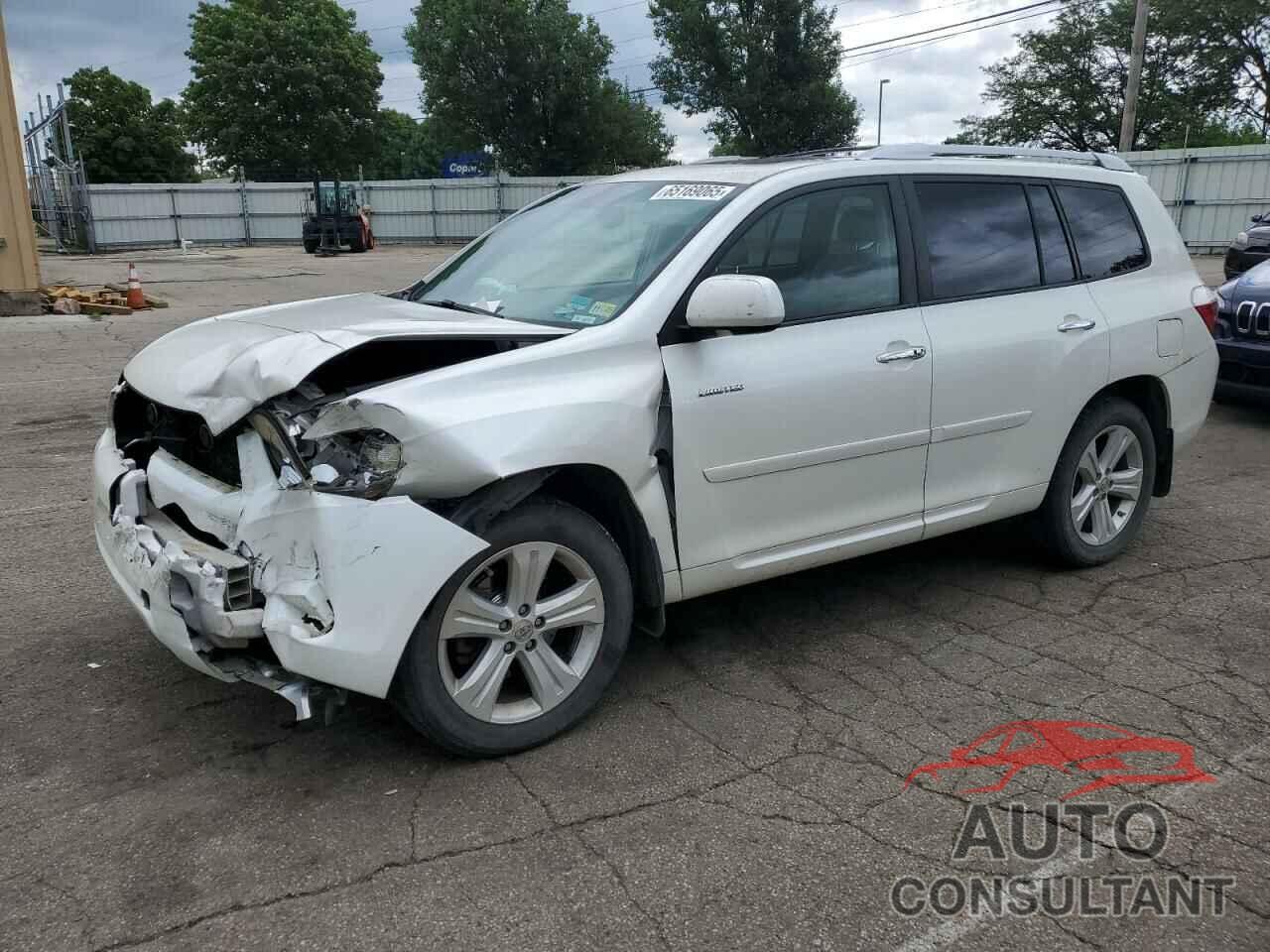 TOYOTA HIGHLANDER 2010 - JTEDK3EH8A2152475