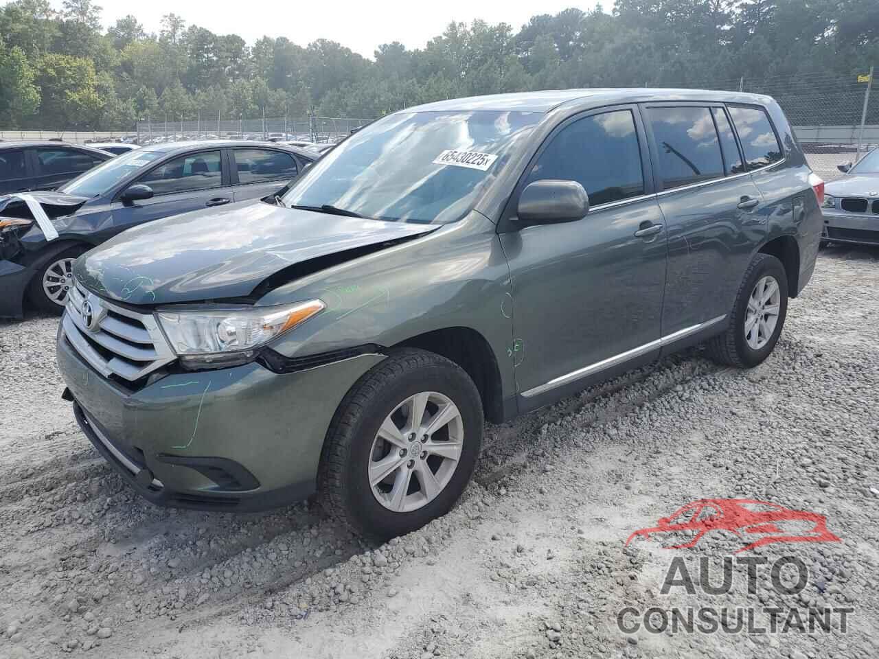 TOYOTA HIGHLANDER 2013 - 5TDZA3EH1DS040532