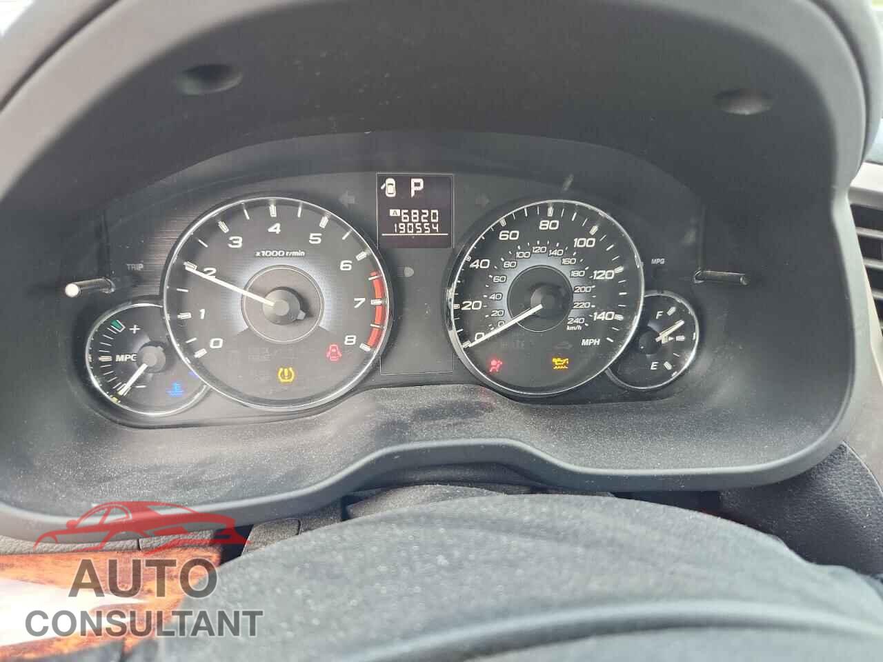 SUBARU OUTBACK 2010 - 4S4BRBKC0A3357272