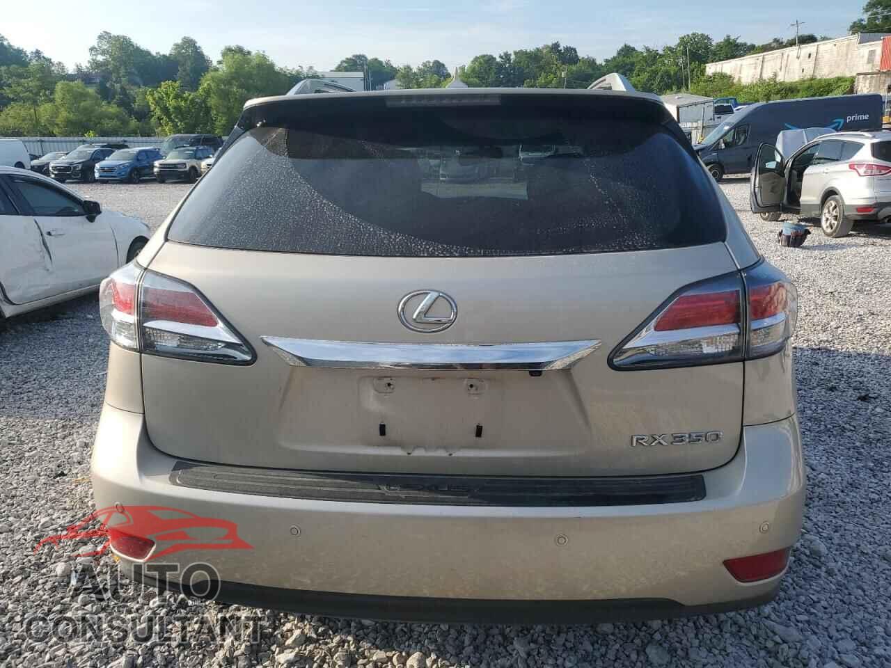 LEXUS RX350 2013 - 2T2BK1BA4DC155687