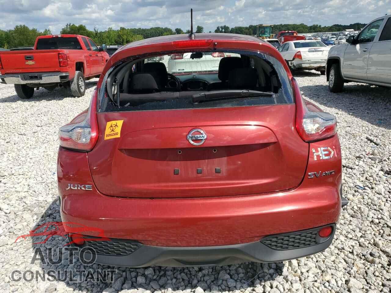 NISSAN JUKE 2017 - JN8AF5MVXHT753460