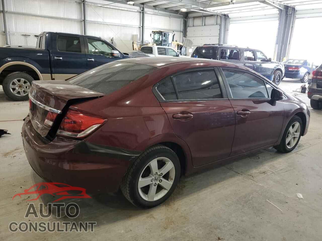 HONDA CIVIC 2013 - 2HGFB2F54DH565907