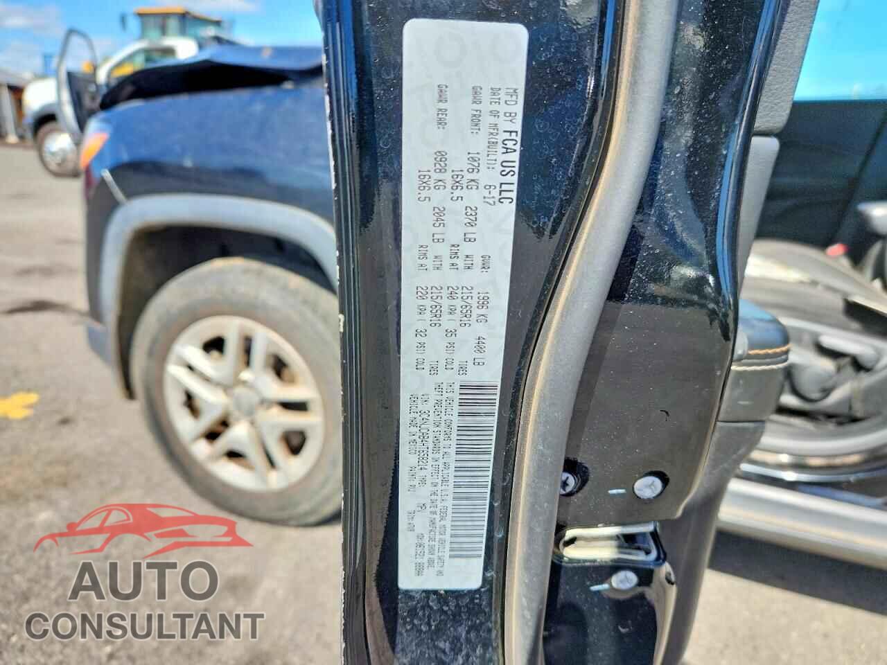 JEEP COMPASS 2017 - 3C4NJCAB4HT658214