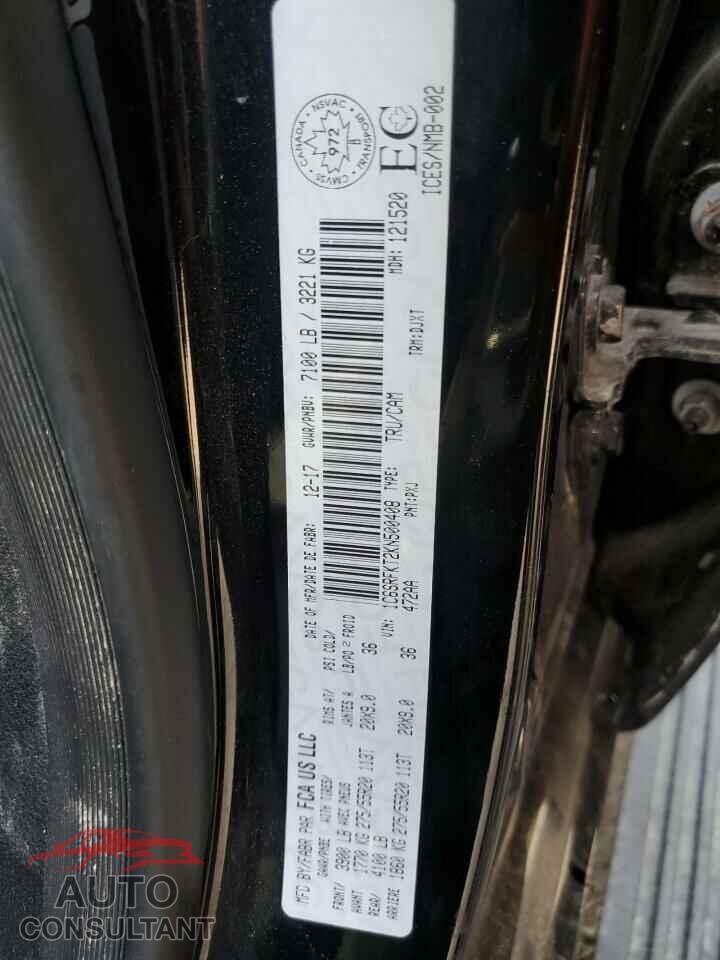 RAM 1500 2019 - 1C6SRFKT2KN500408