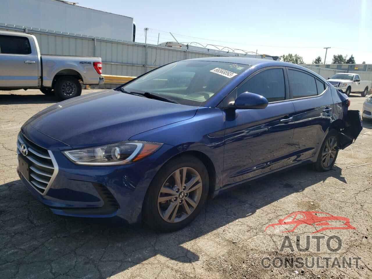 HYUNDAI ELANTRA 2018 - 5NPD84LF4JH239217