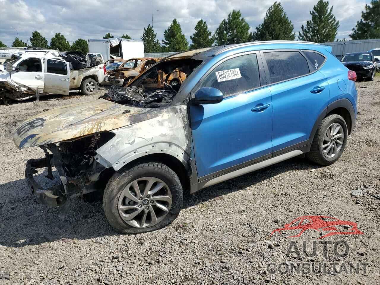 HYUNDAI TUCSON 2017 - KM8J3CA44HU465301