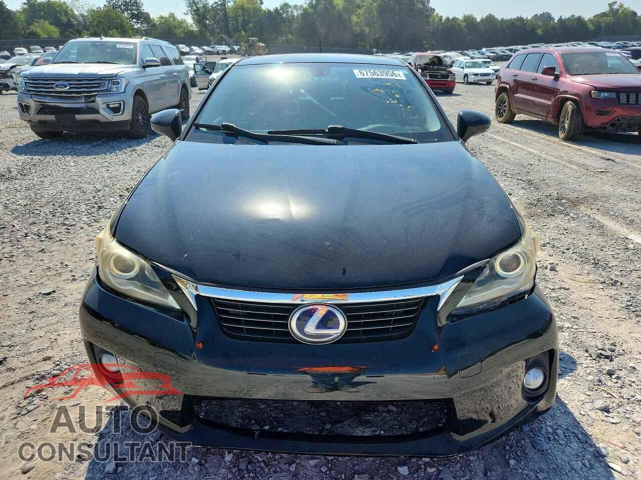 LEXUS CT 200 2011 - JTHKD5BH0B2019764