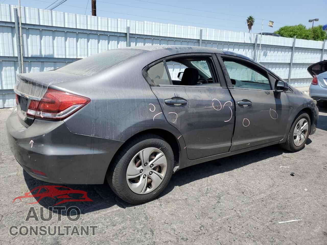 HONDA CIVIC 2013 - 19XFB2F56DE291233