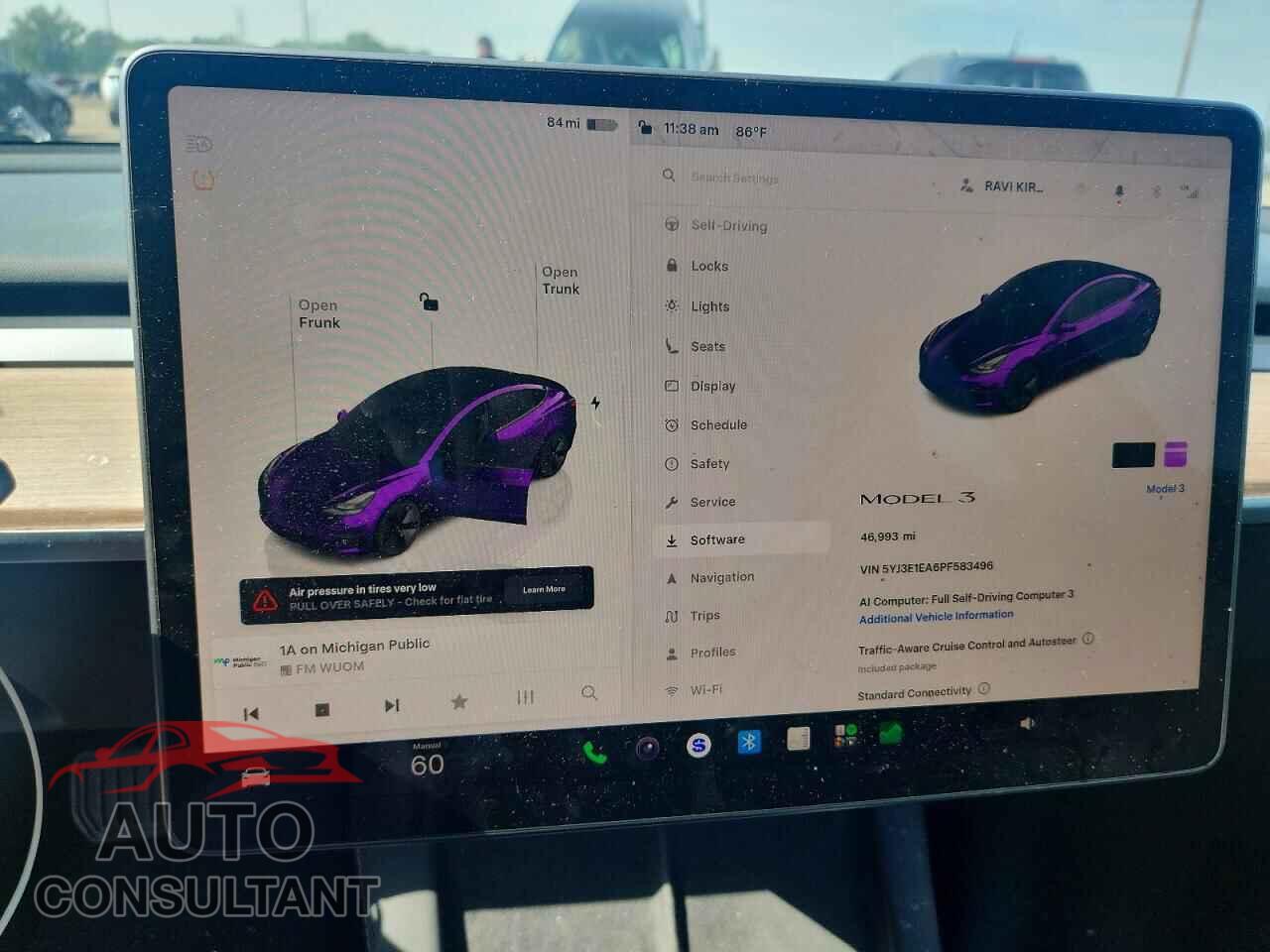 TESLA MODEL 3 2023 - 5YJ3E1EA6PF583496
