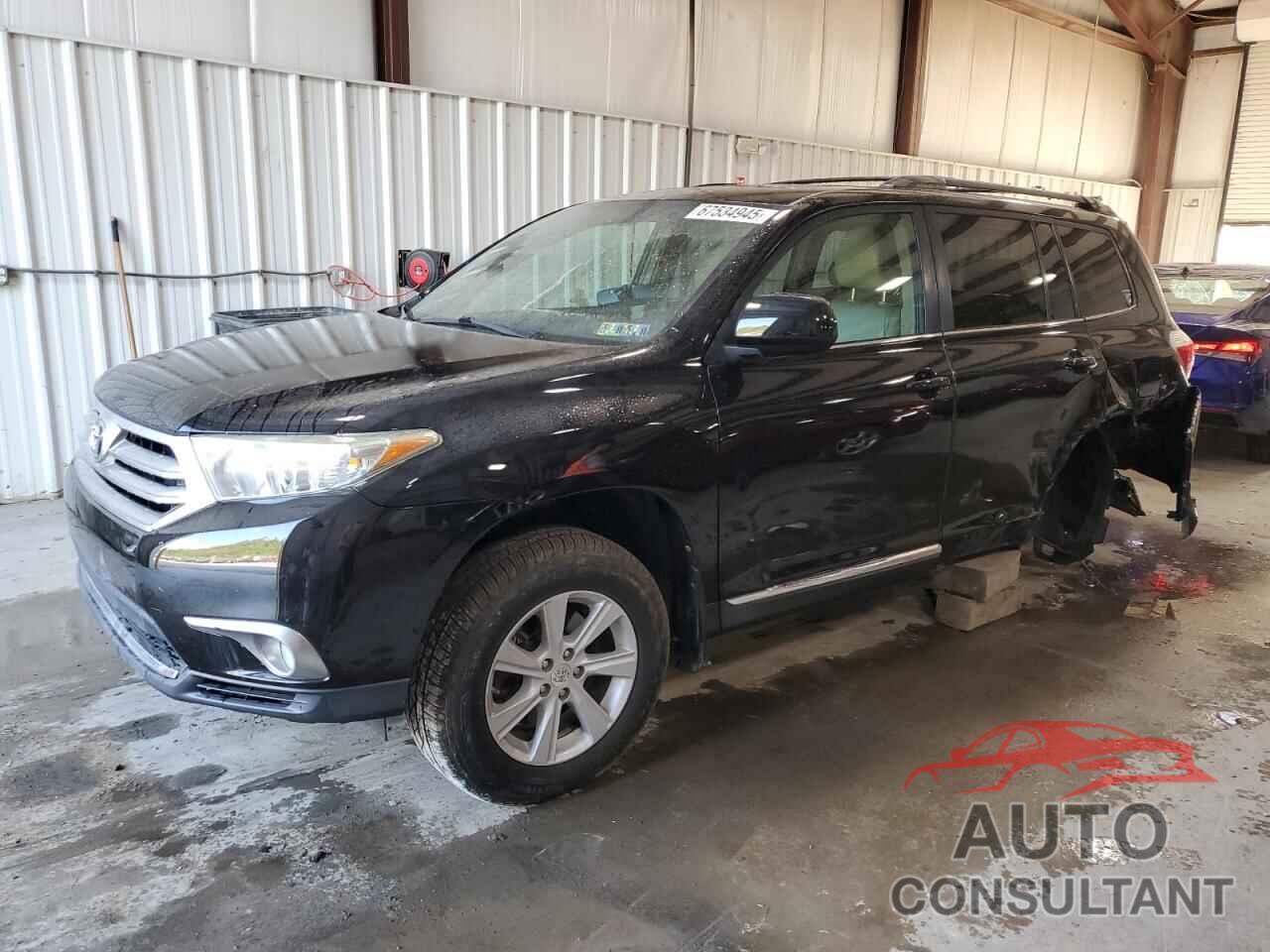 TOYOTA HIGHLANDER 2012 - 5TDBK3EH7CS151745