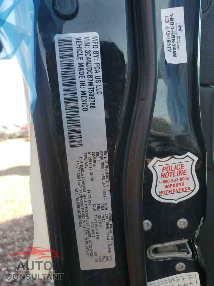 JEEP COMPASS 2021 - 3C4NJDCB7MT589788