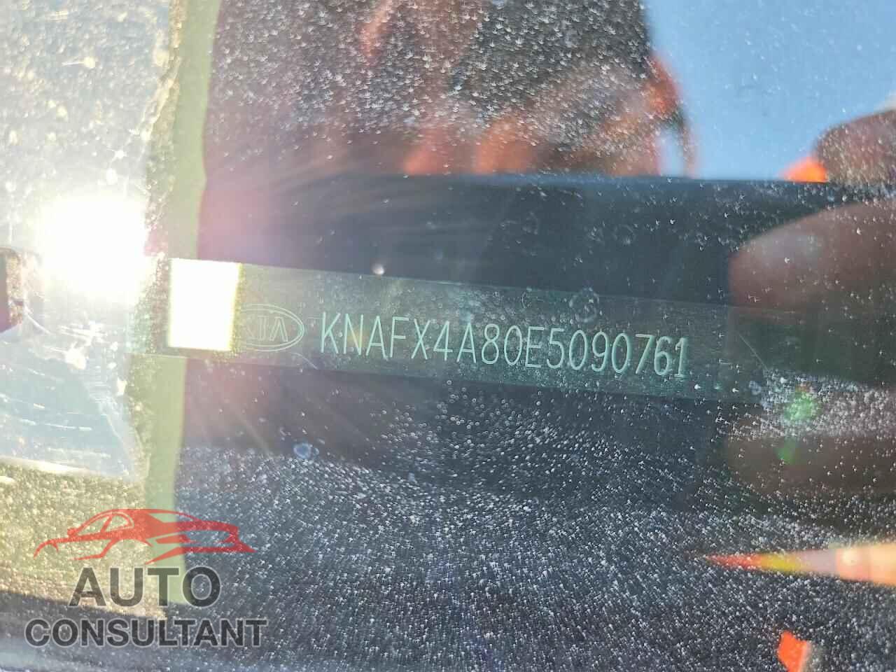 KIA FORTE 2014 - KNAFX4A80E5090761