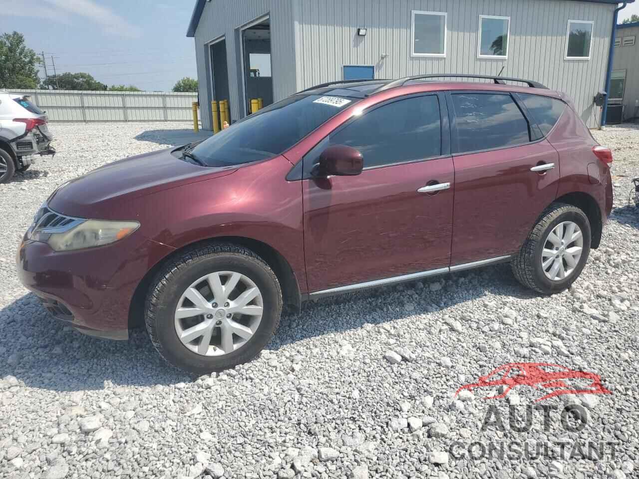 NISSAN MURANO 2011 - JN8AZ1MW9BW183823