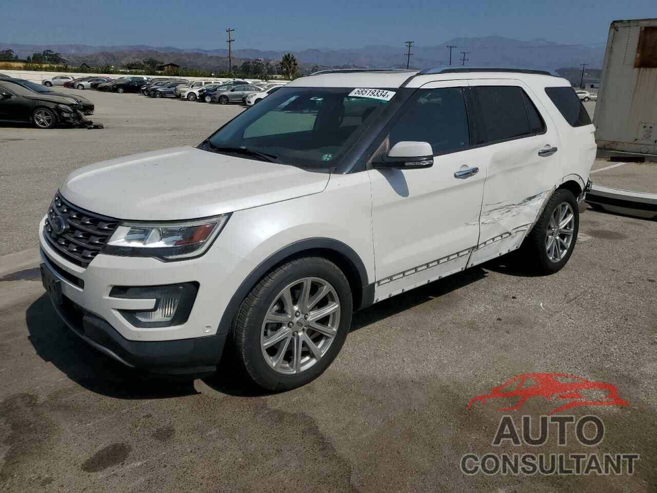 FORD EXPLORER 2017 - 1FM5K7F83HGA76493