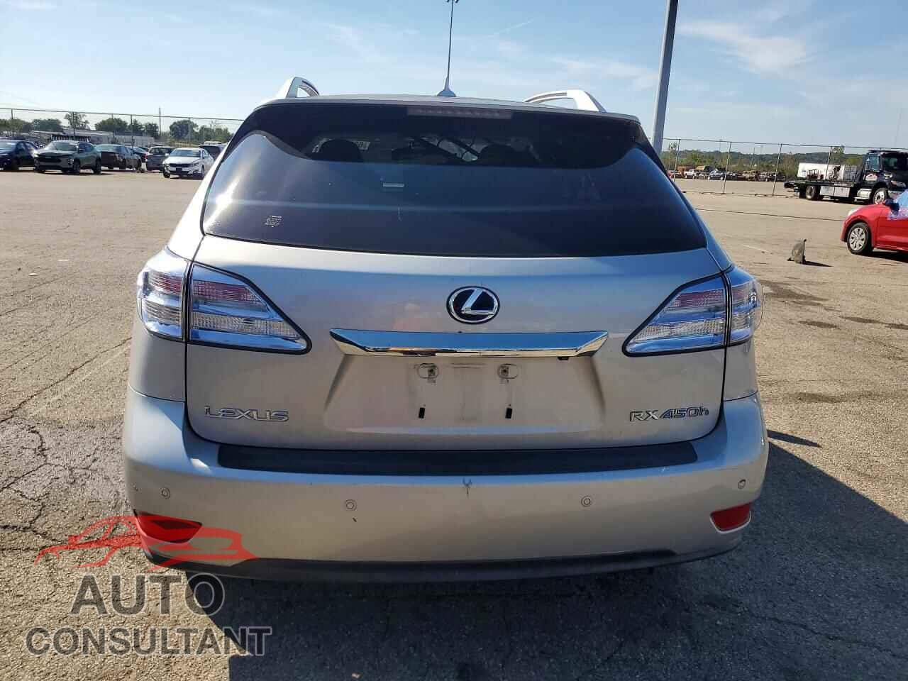 LEXUS RX450 2010 - JTJBC1BA8A2011780