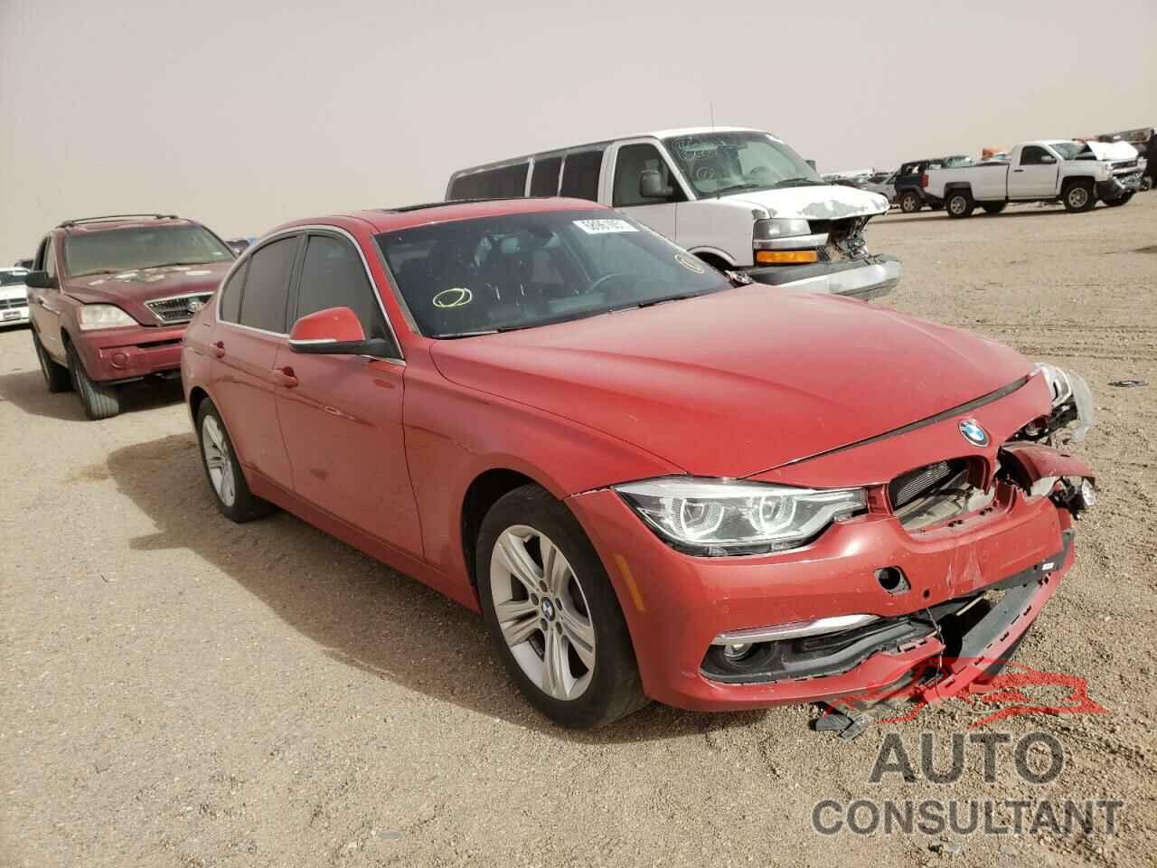 BMW 3 SERIES 2017 - WBA8D9G39HNU63732