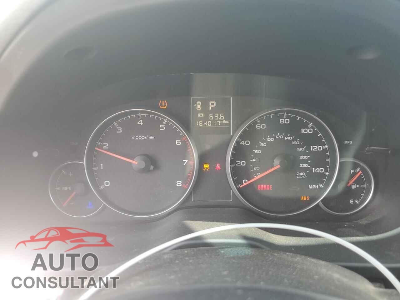 SUBARU OUTBACK 2014 - 4S4BRCDC5E3279743