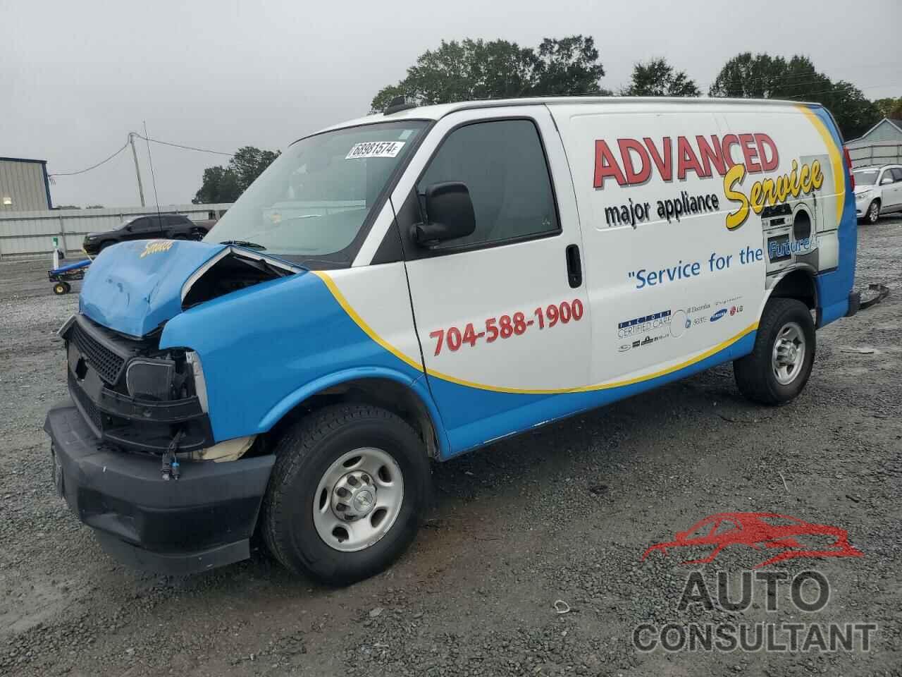 CHEVROLET EXPRESS 2021 - 1GCWGAFP3M1187248