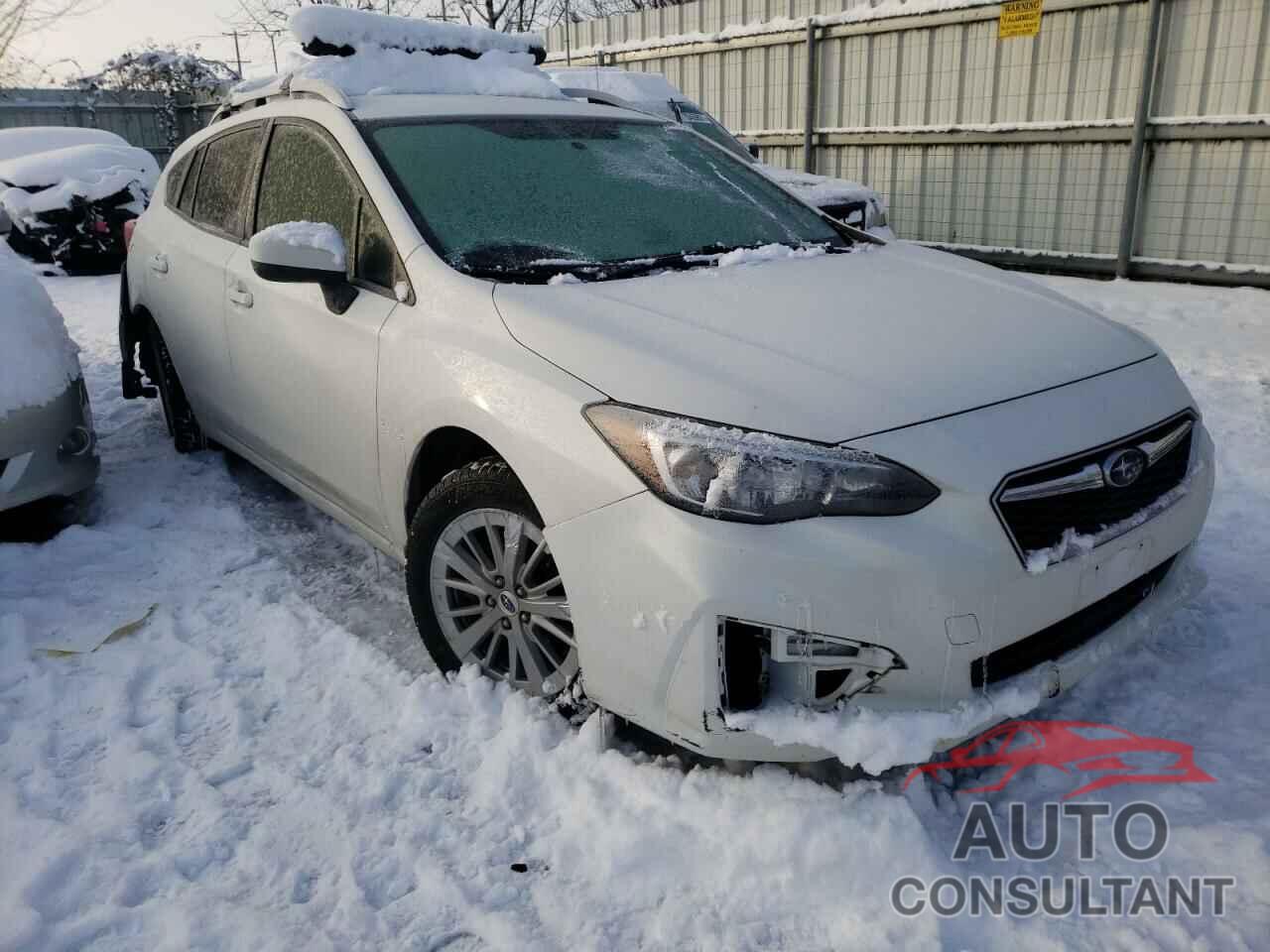 SUBARU IMPREZA 2017 - 4S3GTAB63H3701042