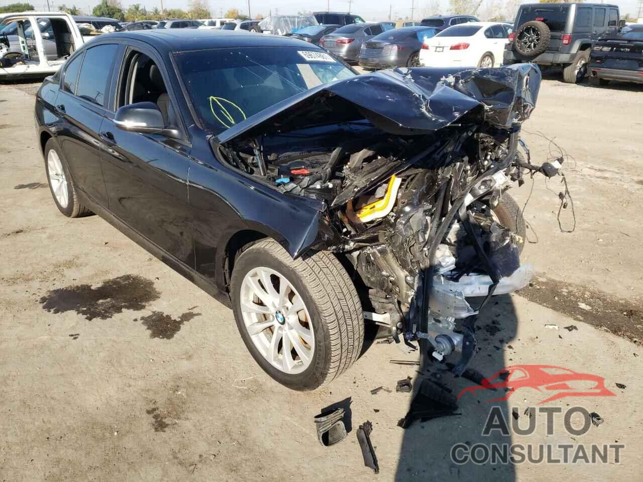 BMW 3 SERIES 2017 - WBA8A9C3XHK864643