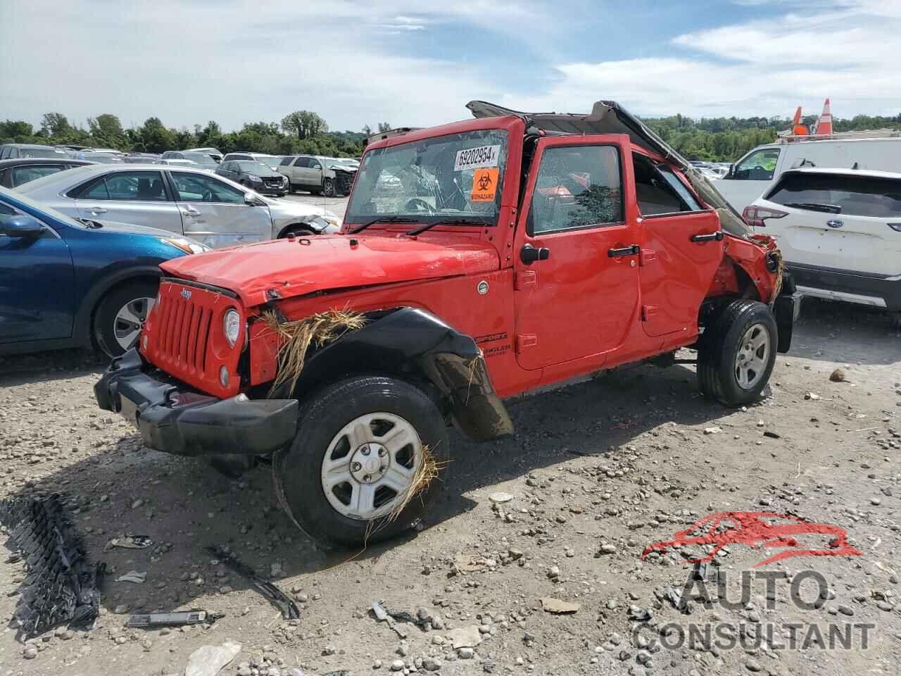 JEEP WRANGLER 2017 - 1C4BJWKGXHL550481