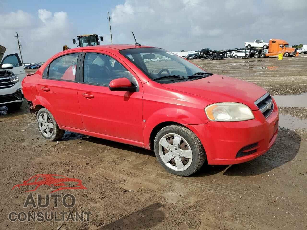 CHEVROLET AVEO 2009 - KL1TD56E29B663516