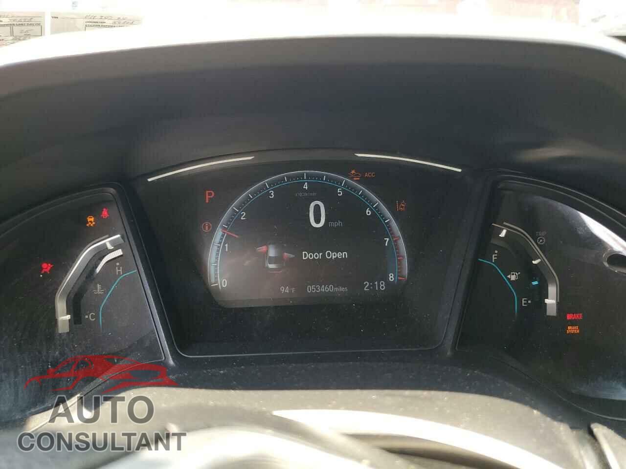 HONDA CIVIC 2019 - 2HGFC2F66KH507011