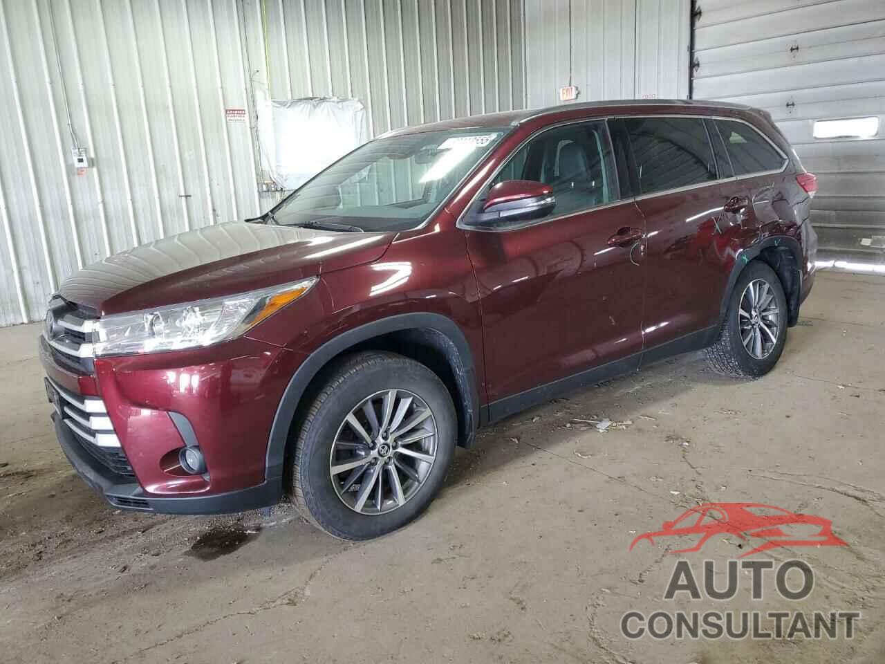 TOYOTA HIGHLANDER 2019 - 5TDJZRFH6KS992432