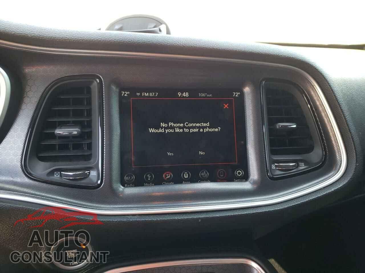 DODGE CHALLENGER 2018 - 2C3CDZAG9JH327774