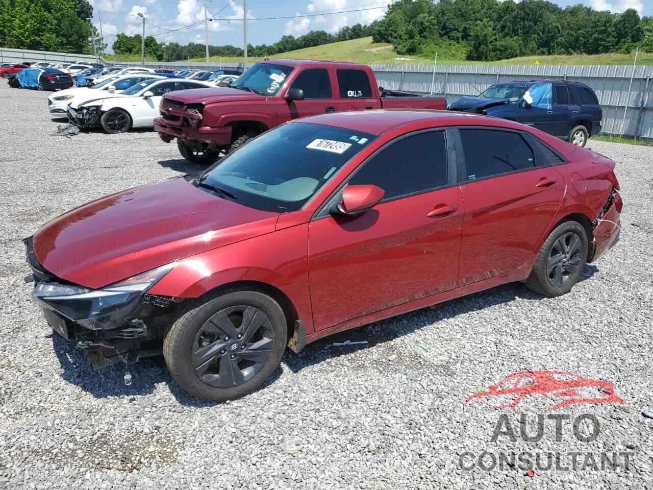 HYUNDAI ELANTRA 2023 - KMHLM4AG7PU607726