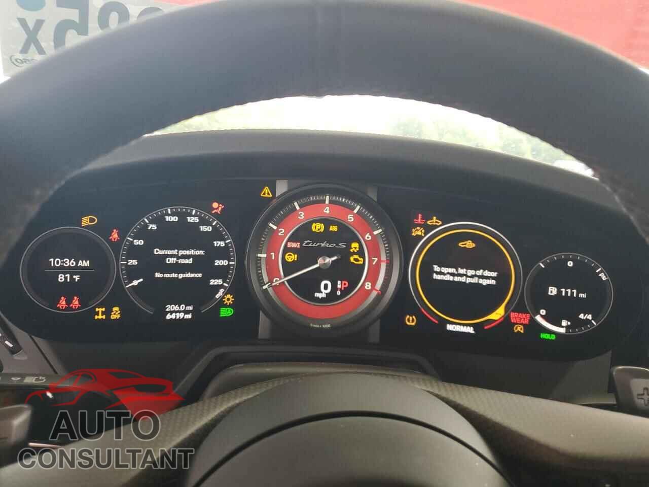 PORSCHE 911 2022 - WP0CD2A91NS260493