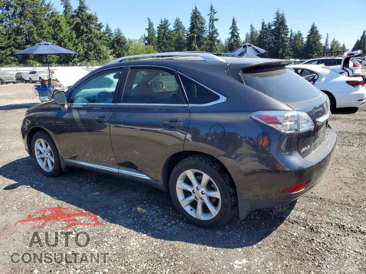 LEXUS RX350 2010 - 2T2ZK1BA6AC003601