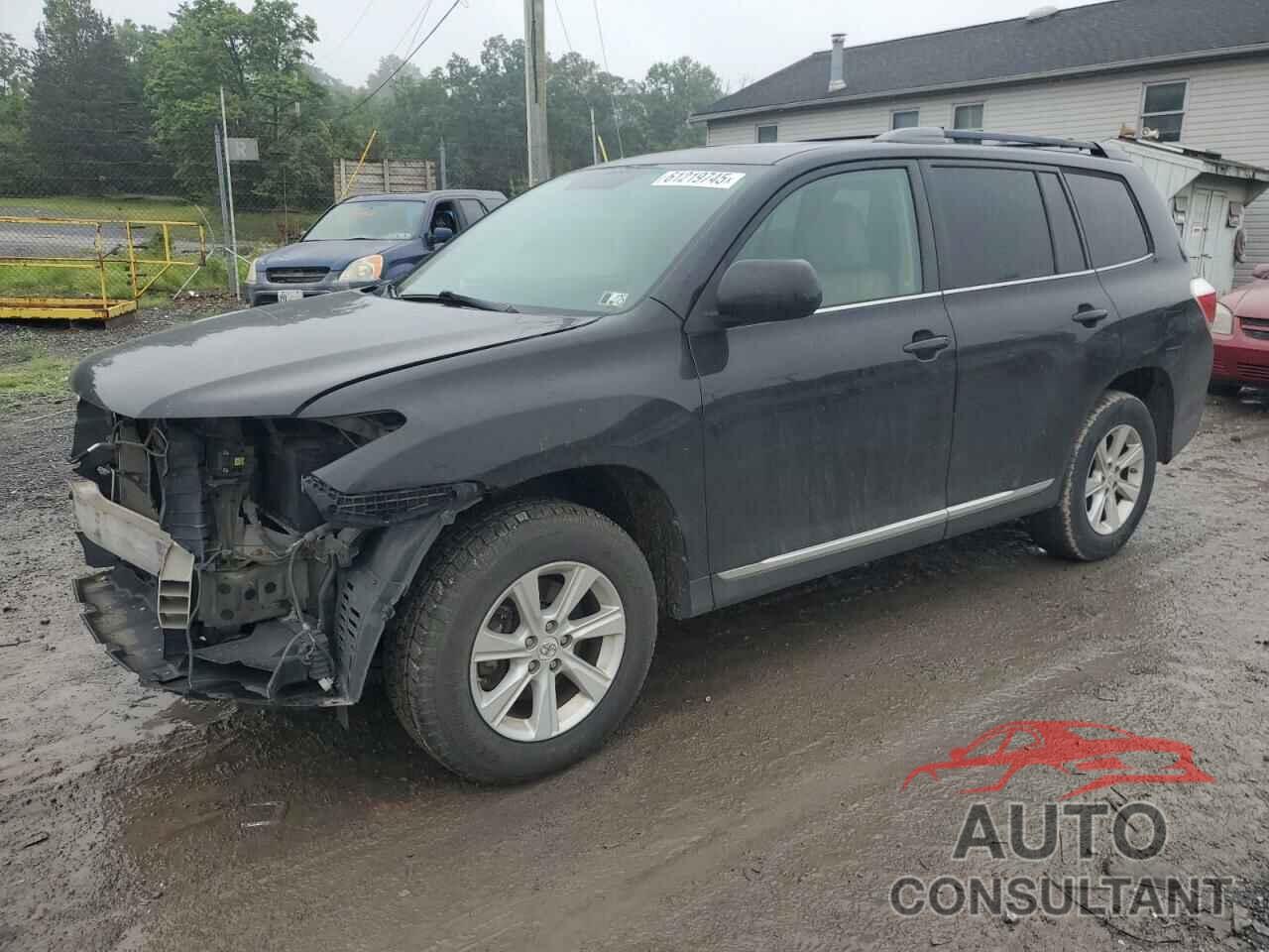 TOYOTA HIGHLANDER 2012 - 5TDBK3EH0CS100622