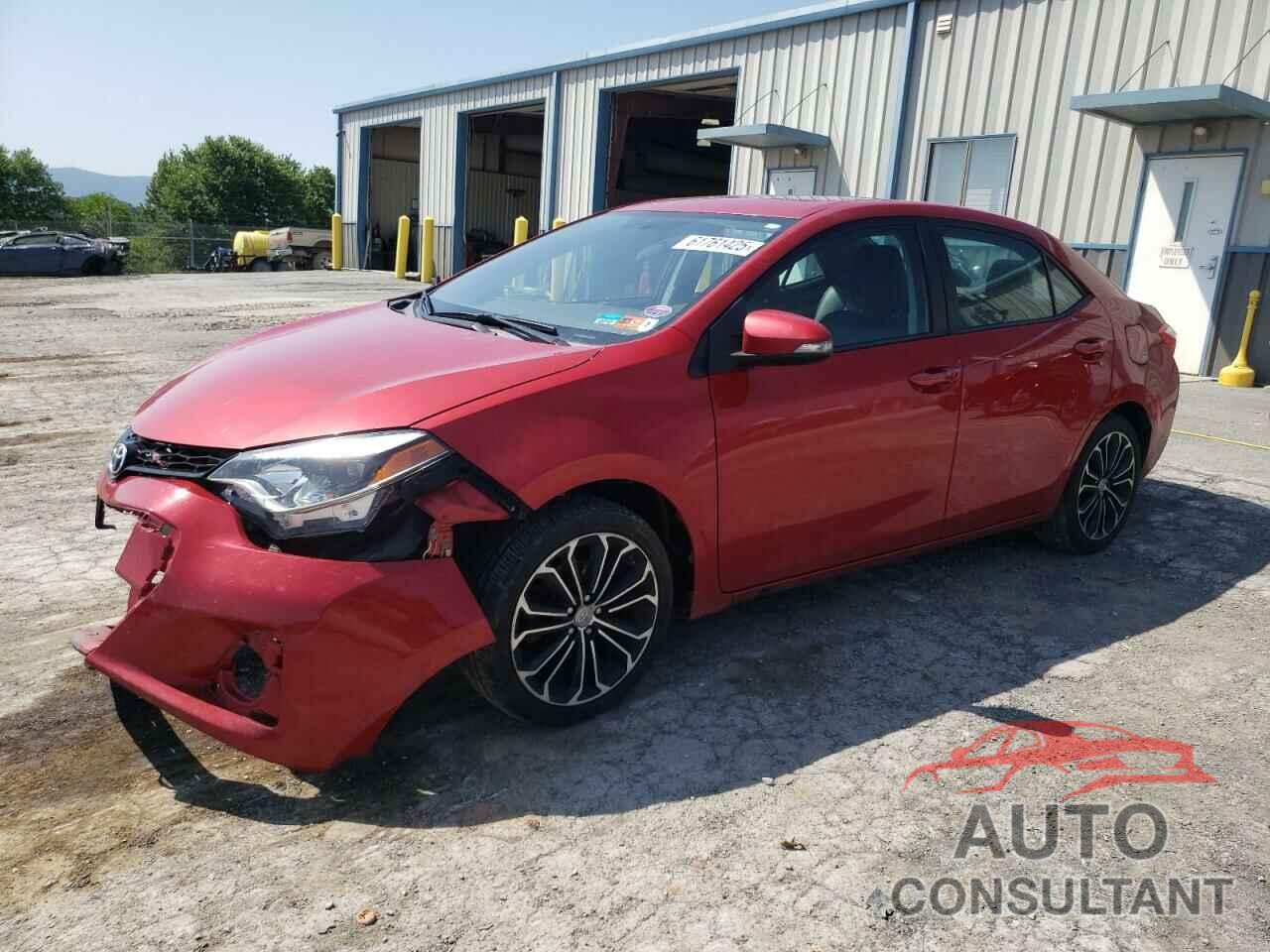 TOYOTA COROLLA 2016 - 2T1BURHE4GC482991