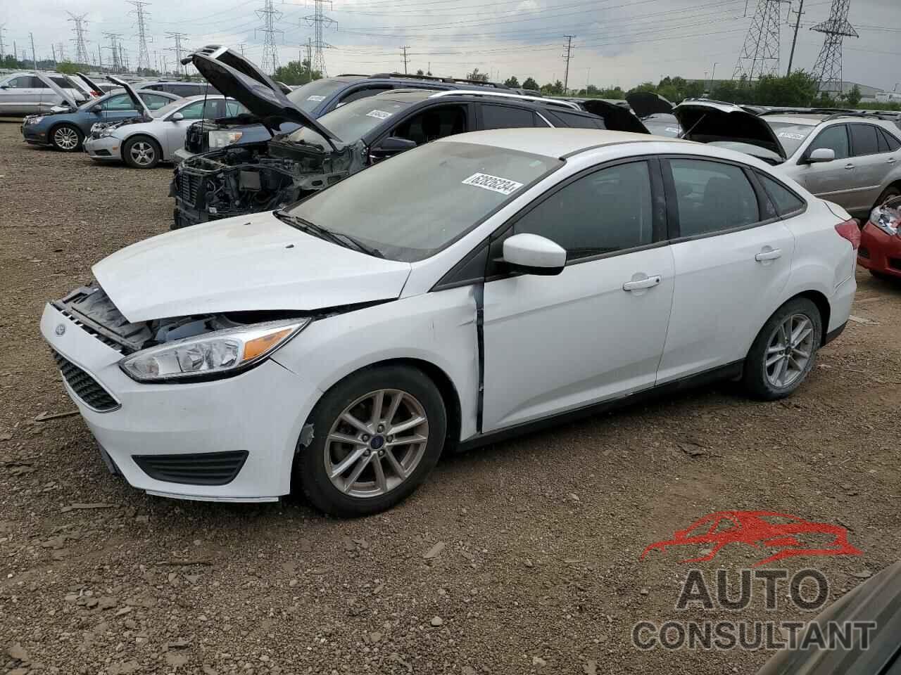 FORD FOCUS 2018 - 1FADP3F21JL256001