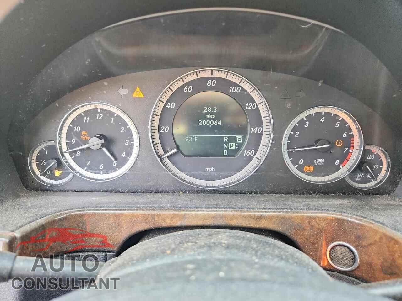 MERCEDES-BENZ E-CLASS 2011 - WDDHF8HB1BA298082