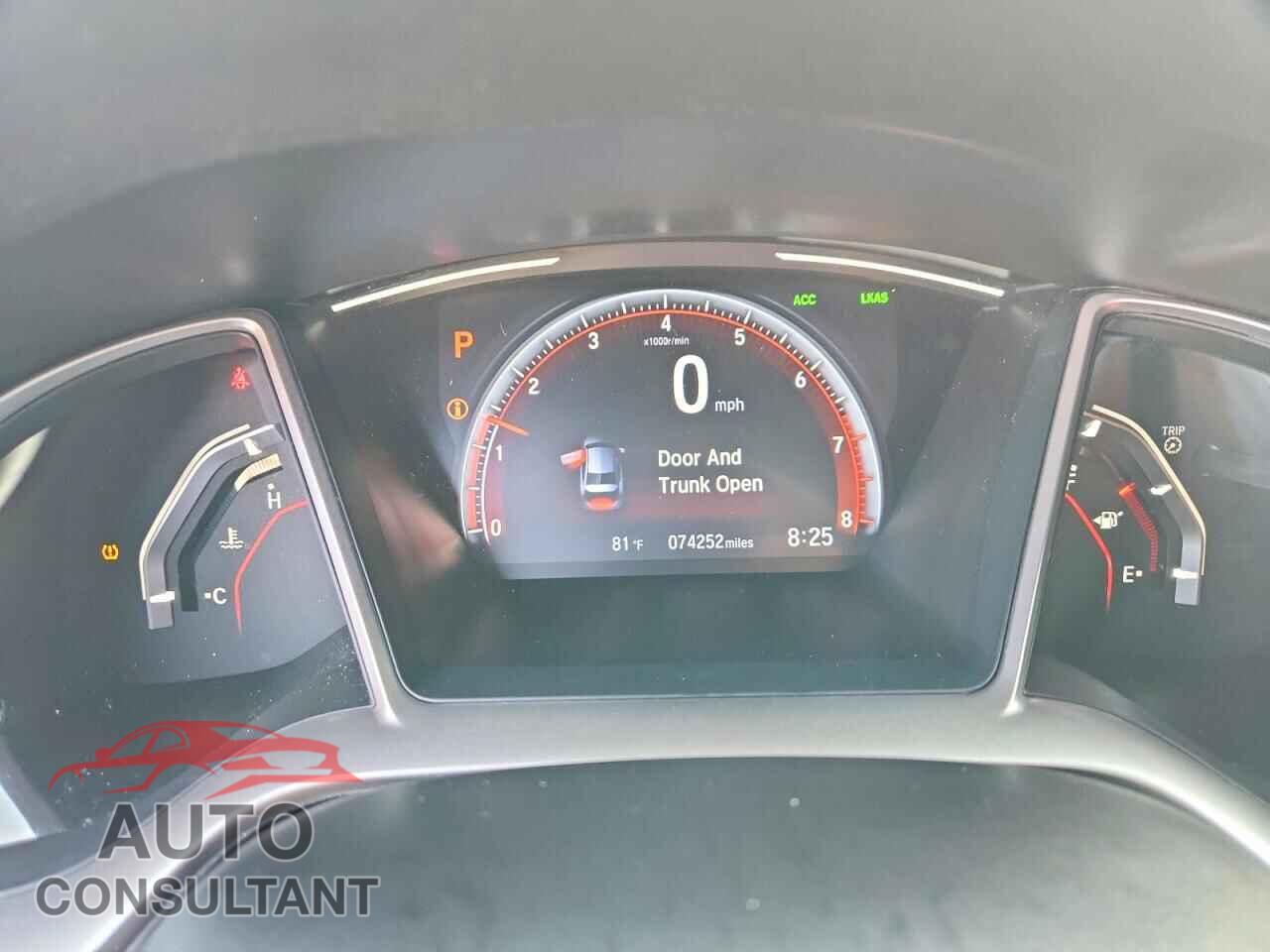 HONDA CIVIC 2020 - 19XFC2F87LE024012