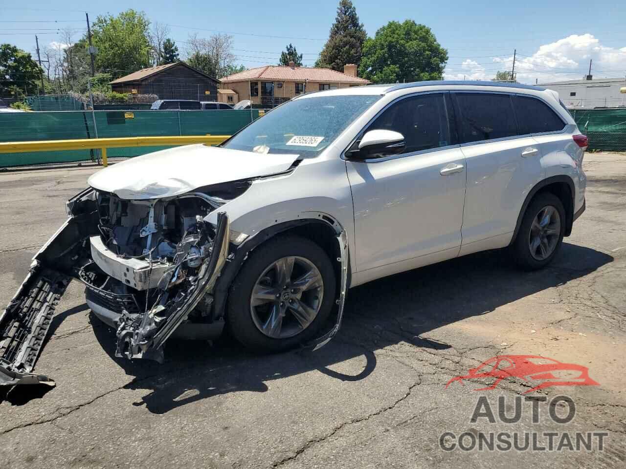 TOYOTA HIGHLANDER 2018 - 5TDDZRFHXJS859653