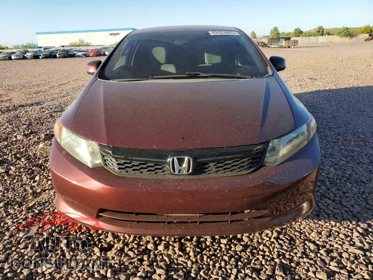 HONDA CIVIC 2012 - 19XFB2F51CE323536